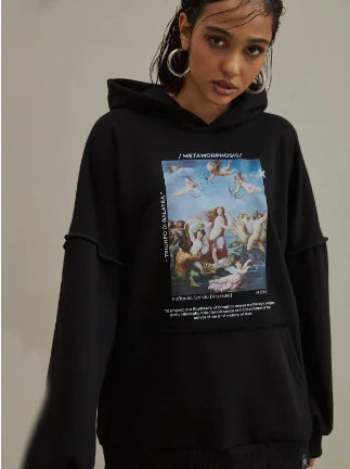 Drawstring Pullover hoodie